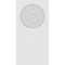 Ekena Millwork Standard Foster Bullseye Plinth Block with Square Edge, 4 1/2"W x 9"H x 1"P PBP045X090X100FOS02 - alternate 4